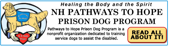 Click here to read more about Dee and NH Pathways to Hope Prison Dog Program